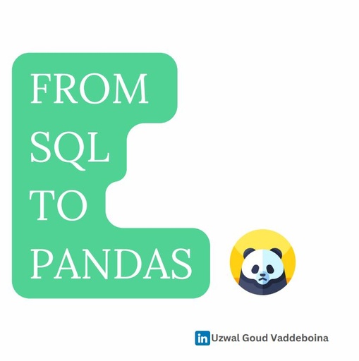 From SQL to Pandas