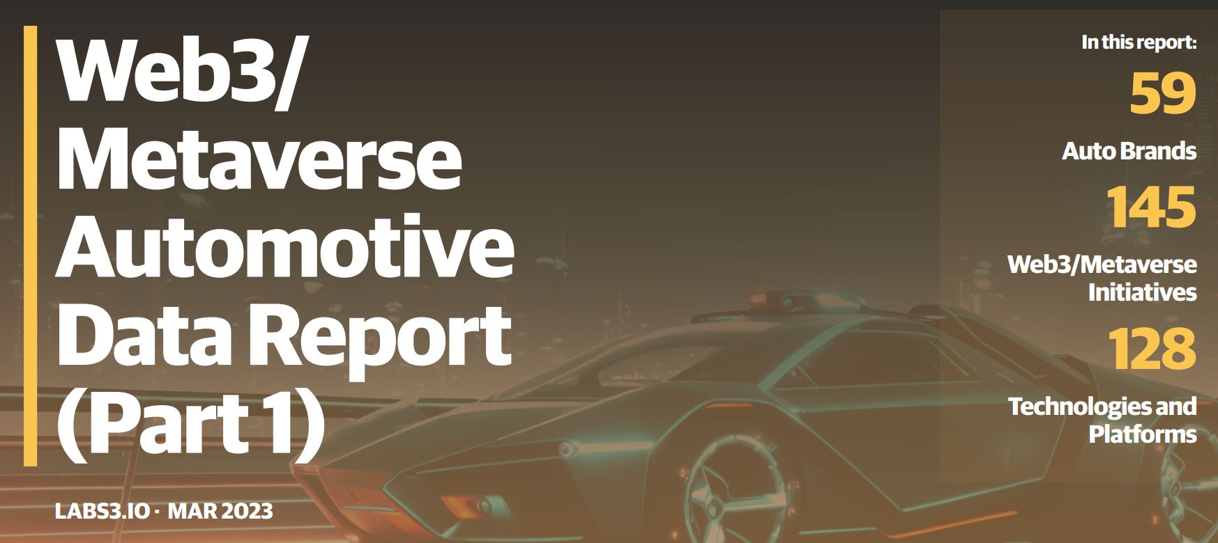 Web3_ Metaverse Automotive Data Report (Part 1)