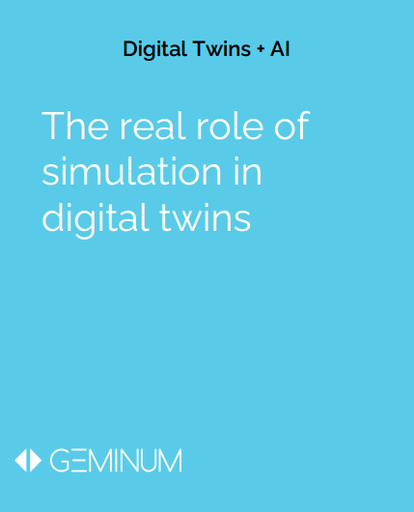 Simulation in digital twins
