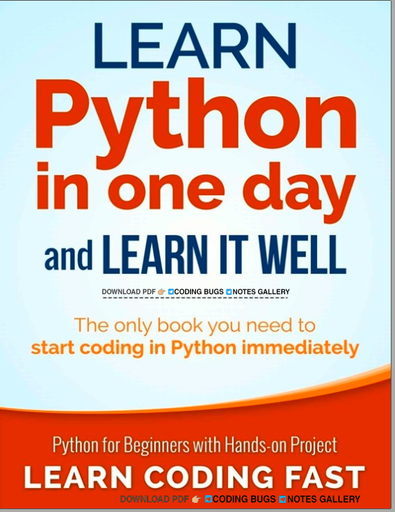 Learn Python in one day