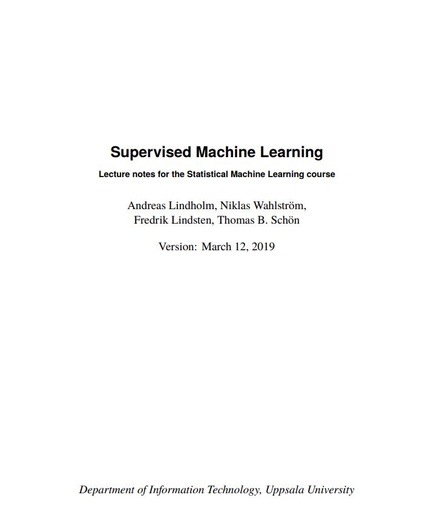 Machine learning Notes 🗒️